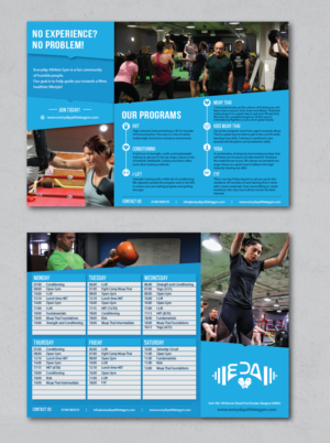 Flyer Design by alex989 for Fight camp | Design: #17802922