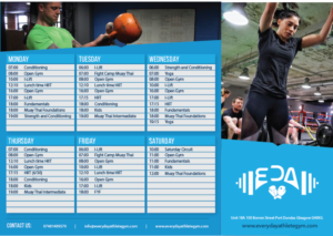 Flyer Design by alex989 for Fight camp | Design: #17955940