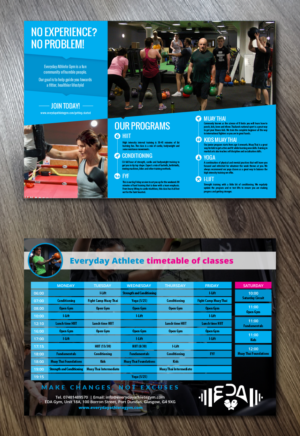 EVERYDAY ATHLETE GYM FLYER DESIGN  | Flyer Design by Alexandar