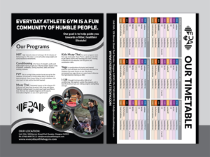 Flyer Design by Deziners Zone for Fight camp | Design: #17800276