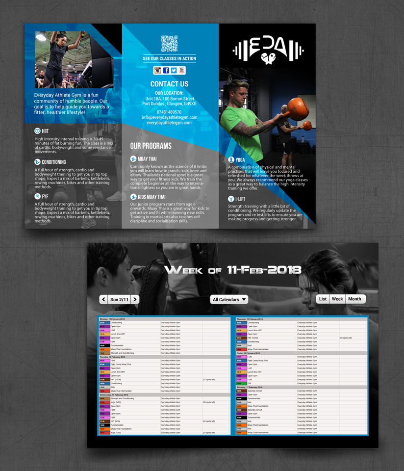 Design de Flyer par chandrayaan.creative pour Fight camp | Design #17820022