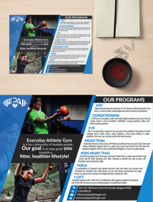 Flyer-Design von Dexter Solutions für Fight camp | Design #17838039