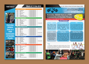 Flyer-Design von meet007 für Fight camp | Design: #17819182