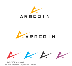 ARM, AARNAV (MAIN SYMBOL), GLOBAL MINING CRYPTOCURRENCY , | Logo Design by fumbh.designs