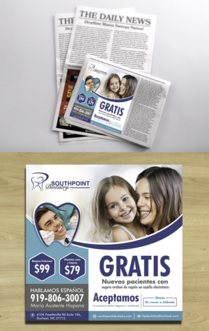 A spanish dental office Ads | Poster Design by ecorokerz