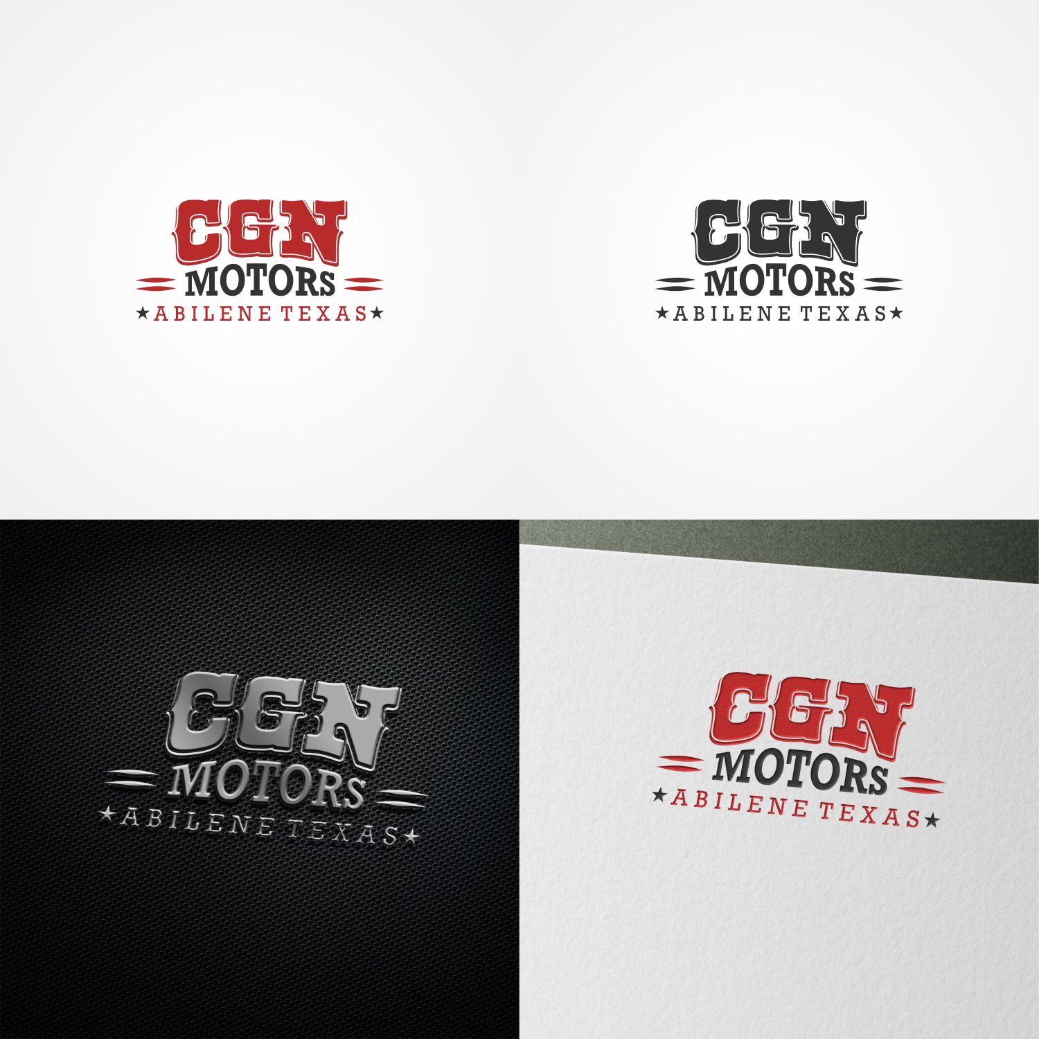 Diseño de Logo por Joenet Jayawarna para CGN Motors | Diseño #17800667