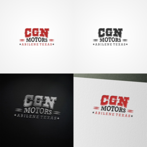 CGN Motors   Abilene Texas | Logo Design by Joenet Jayawarna