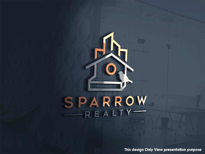 Logo Design by :: for Sparrow Realty | Design #17841277