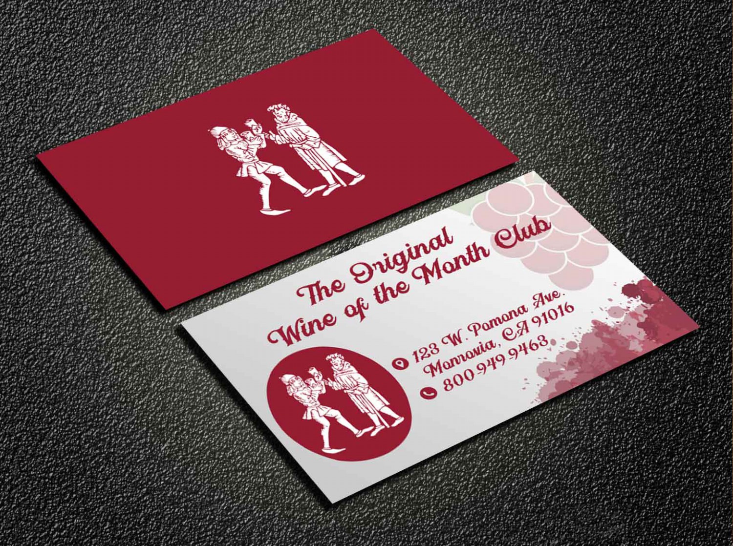 Business Card Design by Suvendu.S for Wine of the Month Club | Design #17868397