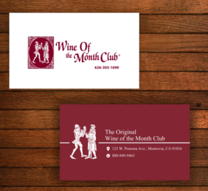 Design de Carte de Visite par yadavsushil pour Wine of the Month Club | Design #17889332