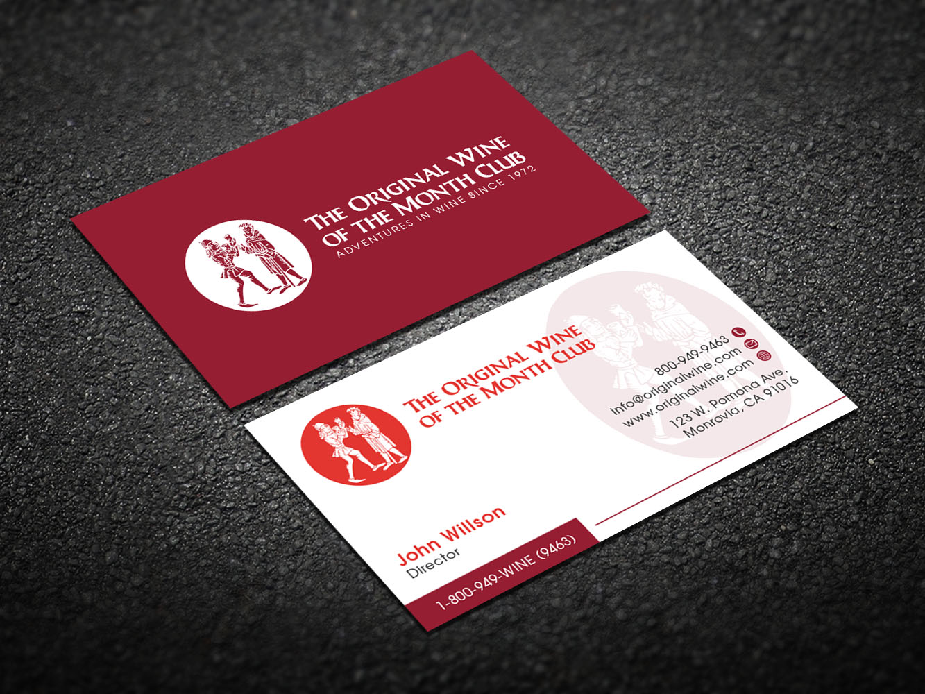 Business Card Design by Verified artistry for Wine of the Month Club | Design #17841088
