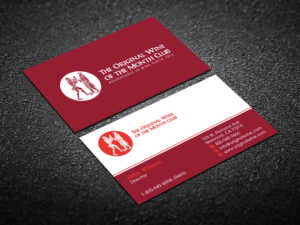 Business Card Design by Verified artistry (Design garden) for Wine of the Month Club | Design: #17841089