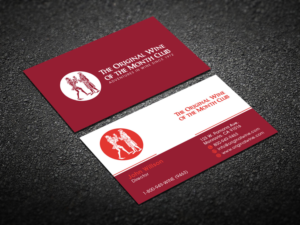 Business Card Design by Verified artistry (Design garden) for Wine of the Month Club | Design: #17841090