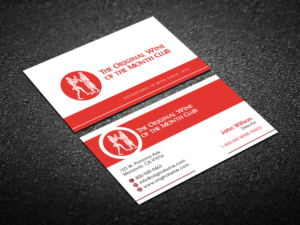 Business Card Design by Verified artistry (Design garden) for Wine of the Month Club | Design: #17841091