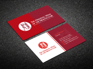 Business Card Design by Verified artistry (Design garden) for Wine of the Month Club | Design: #17841092