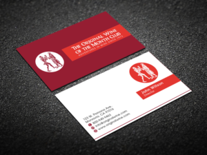 Business Card Design by Verified artistry (Design garden) for Wine of the Month Club | Design: #17841094