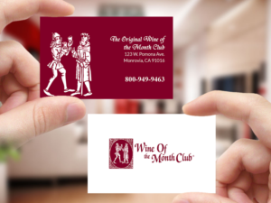 Visitenkarten-Design von Creations Box 2015 für Wine of the Month Club | Design: #17810693