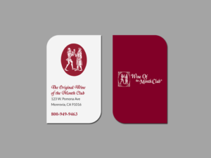 Visitenkarten-Design von Creations Box 2015 für Wine of the Month Club | Design: #17810696
