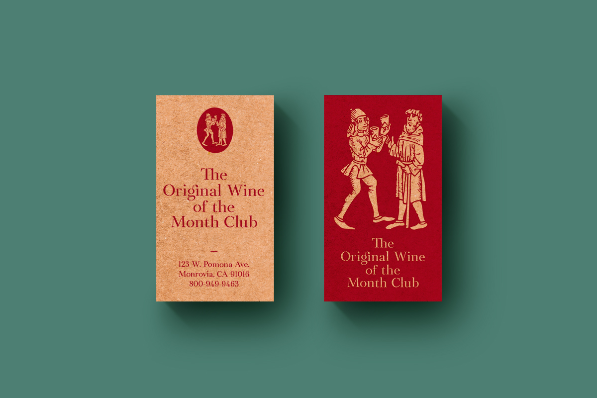 Visitenkarten-Design von MtBosh für Wine of the Month Club | Design #17860767