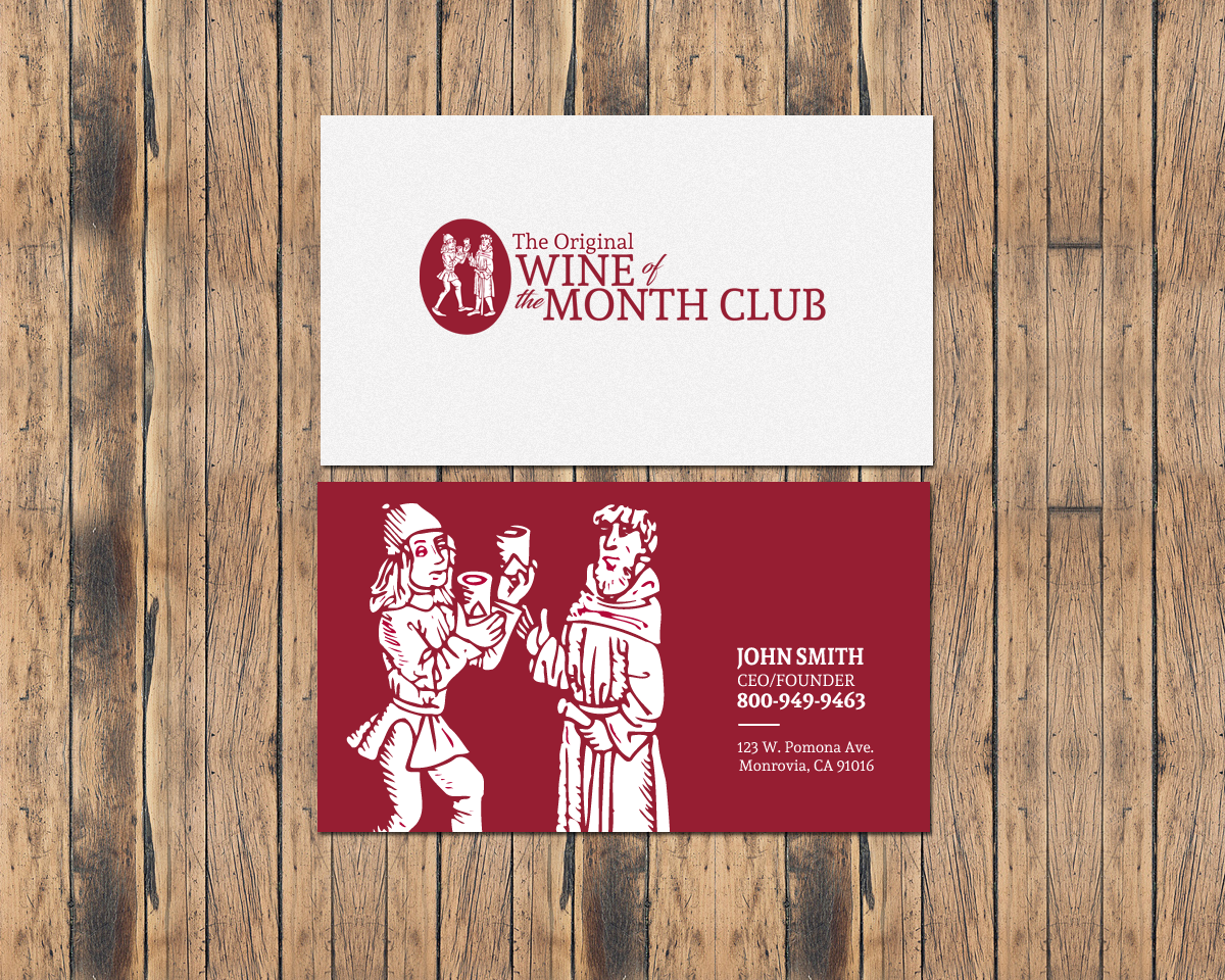 Business Card Design by chandrayaan.creative for Wine of the Month Club | Design #17799818