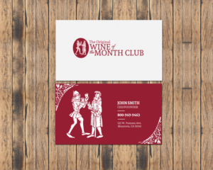 Business Card Design by chandrayaan.creative for Wine of the Month Club | Design: #17799819