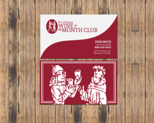 Business Card Design by chandrayaan.creative for Wine of the Month Club | Design: #17800192