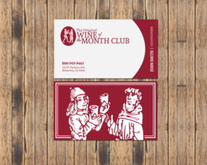 Business Card Design by chandrayaan.creative for Wine of the Month Club | Design: #17800479