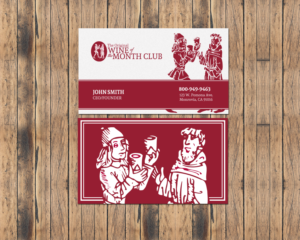 Business Card Design by chandrayaan.creative for Wine of the Month Club | Design: #17800626