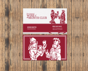 Business Card Design by chandrayaan.creative for Wine of the Month Club | Design: #17800627