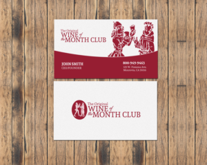 Business Card Design by chandrayaan.creative for Wine of the Month Club | Design: #17800628