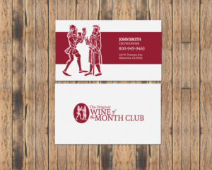 Business Card Design by chandrayaan.creative for Wine of the Month Club | Design: #17801078