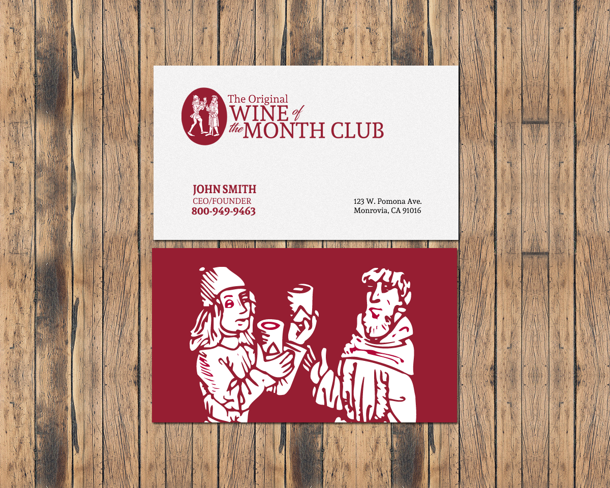 Business Card Design by chandrayaan.creative for Wine of the Month Club | Design #17848136