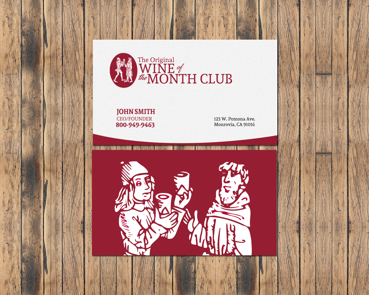 Business Card Design by chandrayaan.creative for Wine of the Month Club | Design #17848138