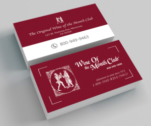 Business Card Design by M6G for Wine of the Month Club | Design: #17857797