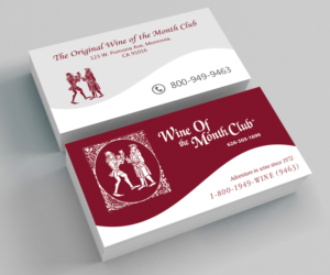 Business Card Design by M6G for Wine of the Month Club | Design: #17857848