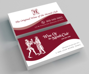 Business Card Design by M6G for Wine of the Month Club | Design: #17857886