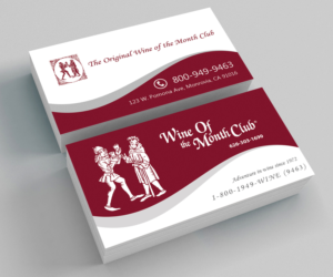 Business Card Design by M6G for Wine of the Month Club | Design: #17857902
