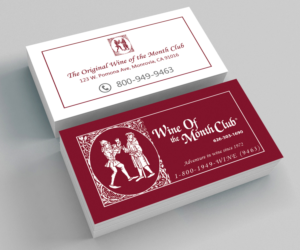 Business Card Design by M6G for Wine of the Month Club | Design: #17858048