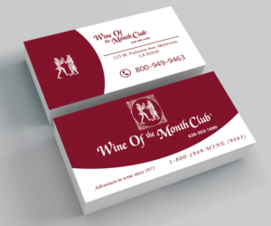 Business Card Design by M6G for Wine of the Month Club | Design: #17858171