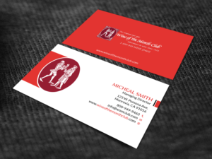 Business Card Design by Tripti Ranjan Gain for Wine of the Month Club | Design: #17824201