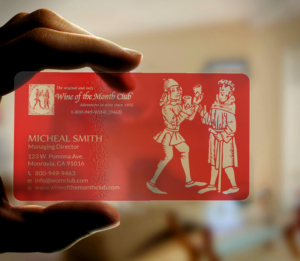 Business Card Design by Tripti Ranjan Gain for Wine of the Month Club | Design: #17824203
