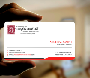 Business Card Design by Tripti Ranjan Gain for Wine of the Month Club | Design: #17824230