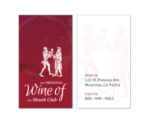 Business Card Design by Elemental Creative for Wine of the Month Club | Design: #17794233
