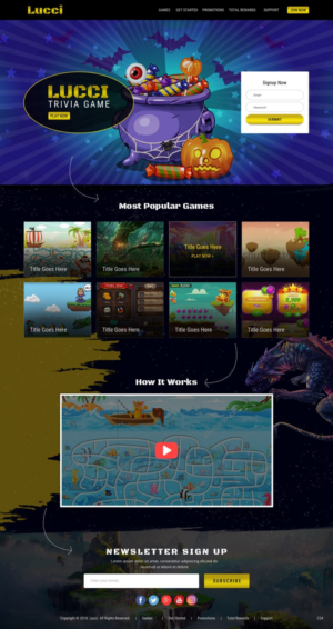 Web Design by pb for Fan Lucci | Design: #17810080