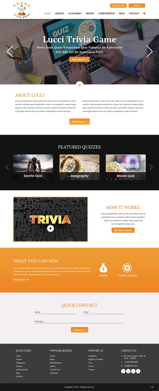 Web Design by pb for Fan Lucci | Design #17810082