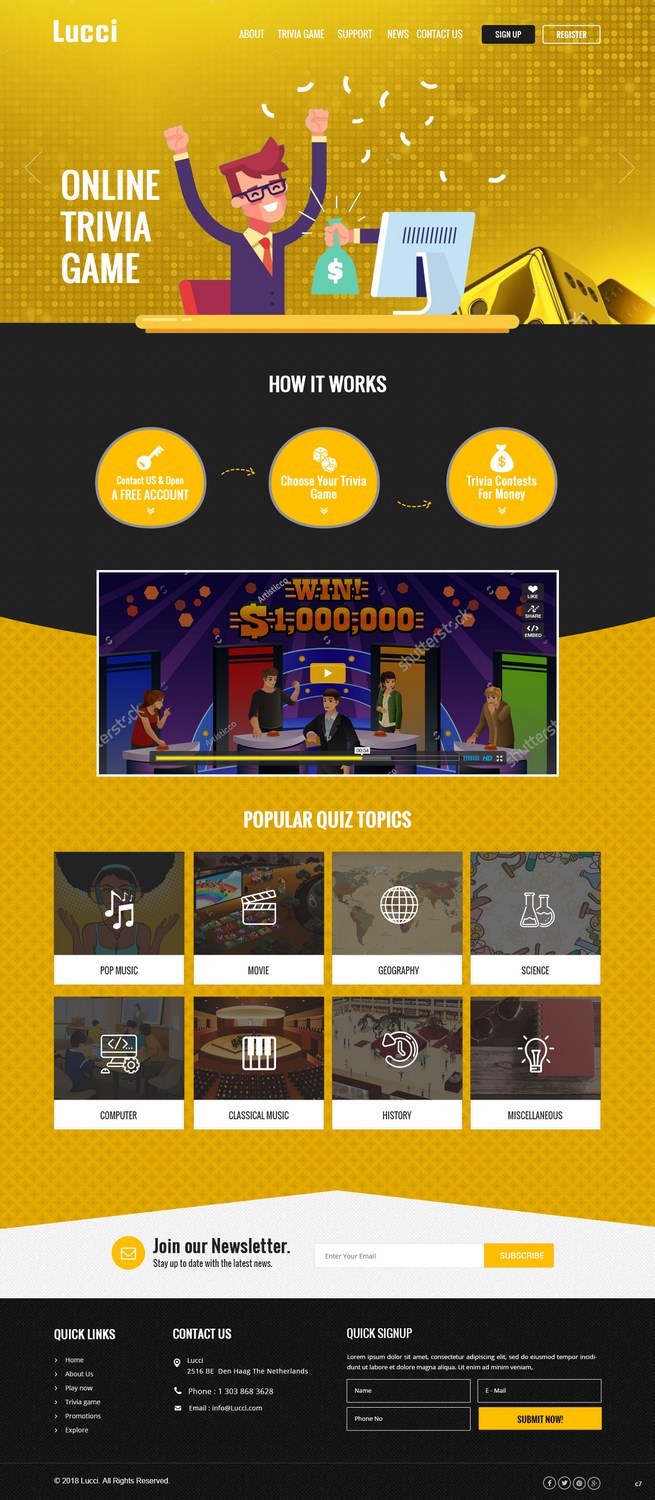 Contest winning design
