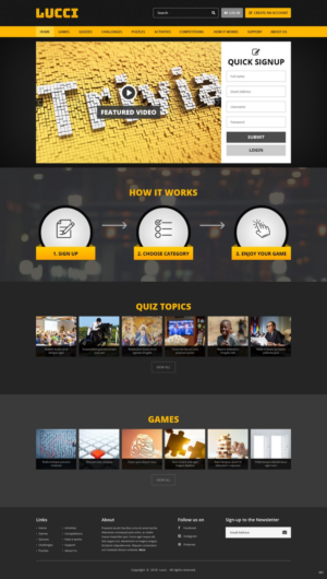 Web Design by pb for Fan Lucci | Design: #17820198