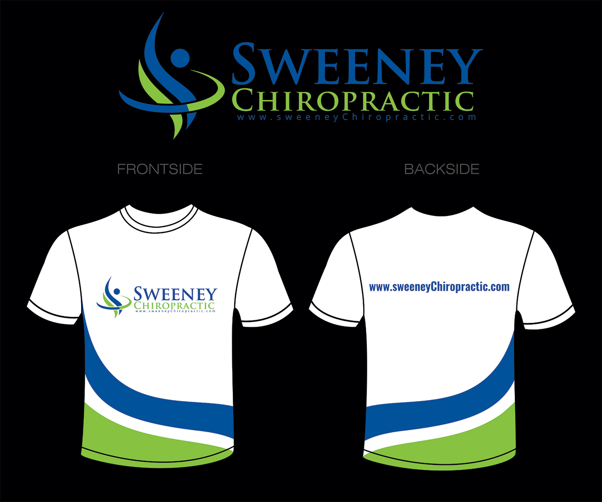Diseño de Camiseta por Creative2Digital para Sweeney Chiropractic | Diseño #17799249