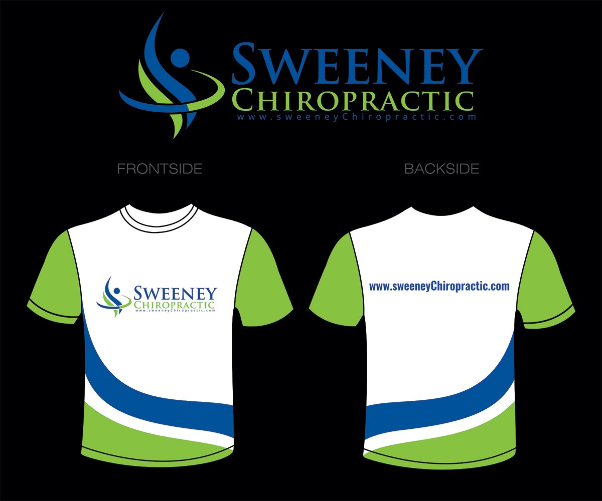 Diseño de Camiseta por Creative2Digital para Sweeney Chiropractic | Diseño #17799251