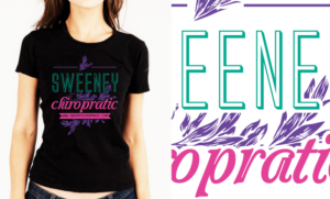T-shirt Design by Abidamar for Sweeney Chiropractic | Design: #17808109